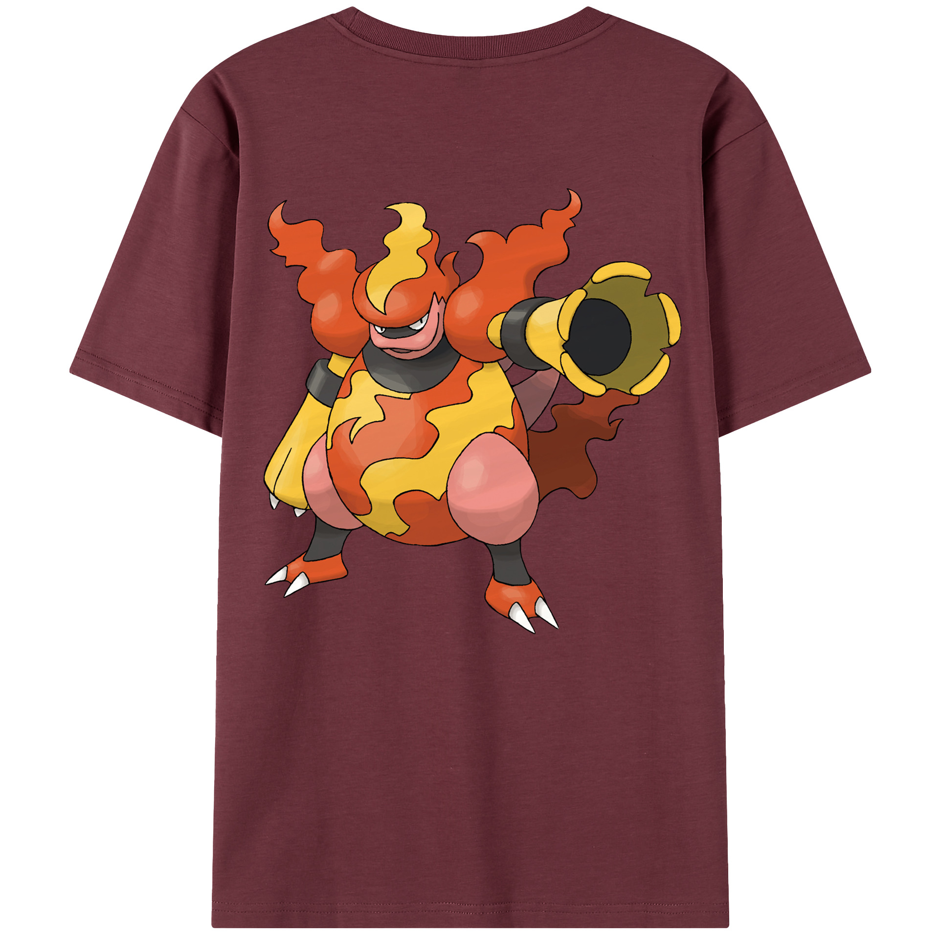 （画像用） ポケットモンスター Pokémon 綿100％半袖Tシャツ（背面プリント）